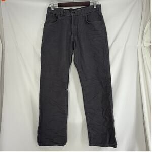 Carhartt Rugged Flex Jeans Mens 30x30 Gray Relaxed Fit Workwear Durable Denim